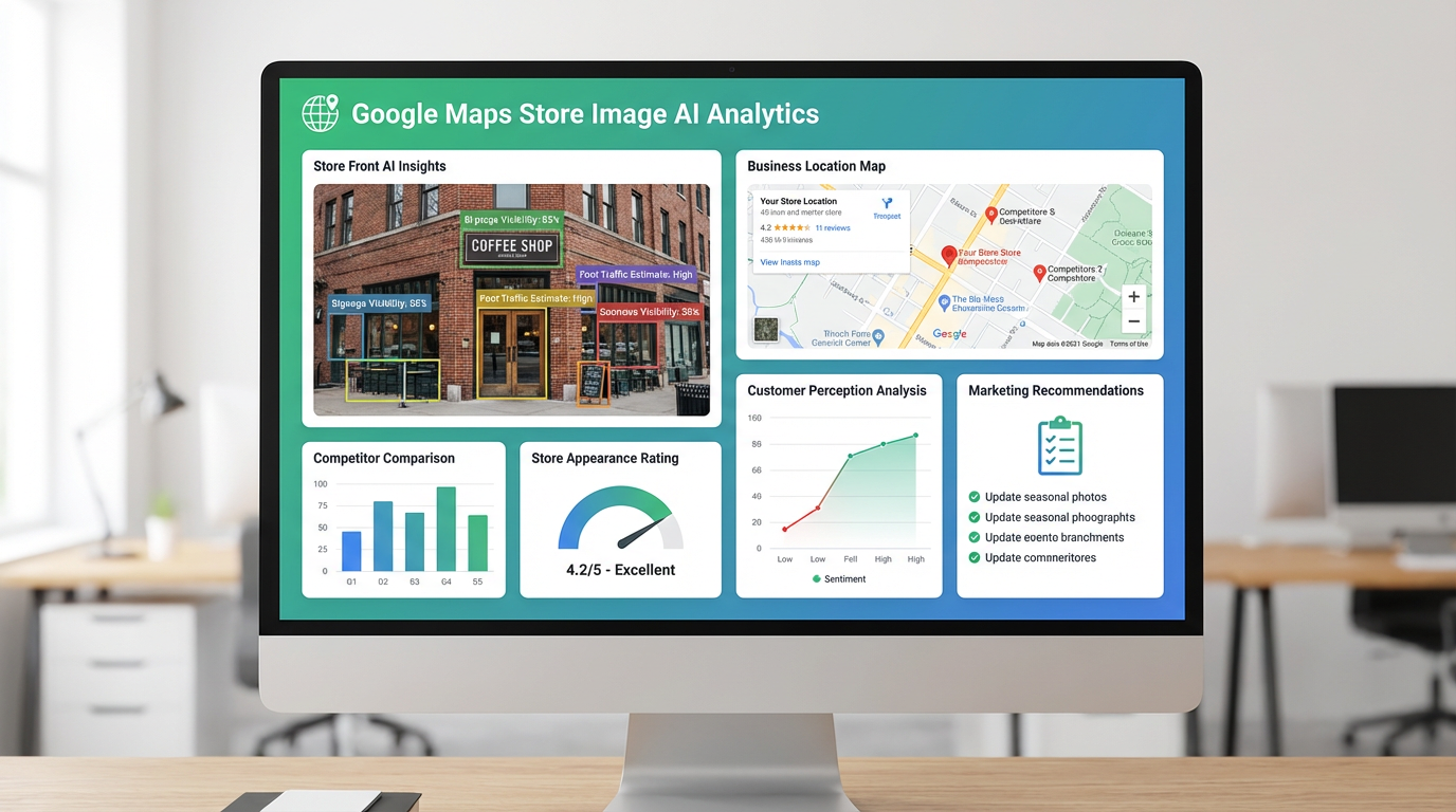 Google Map画像AI診断